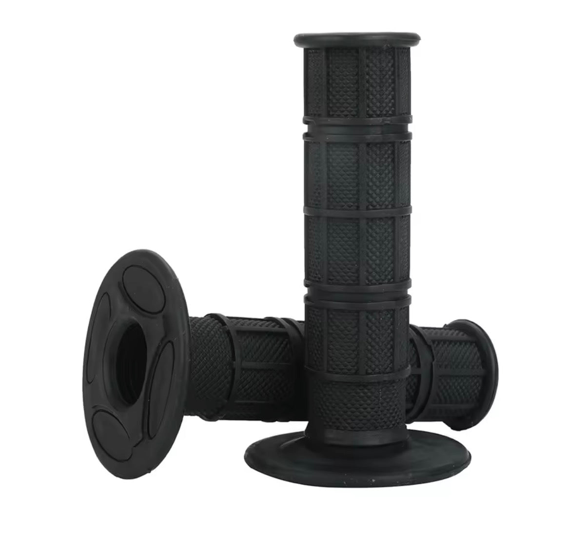 Comfortable Black Grips for Full Twist