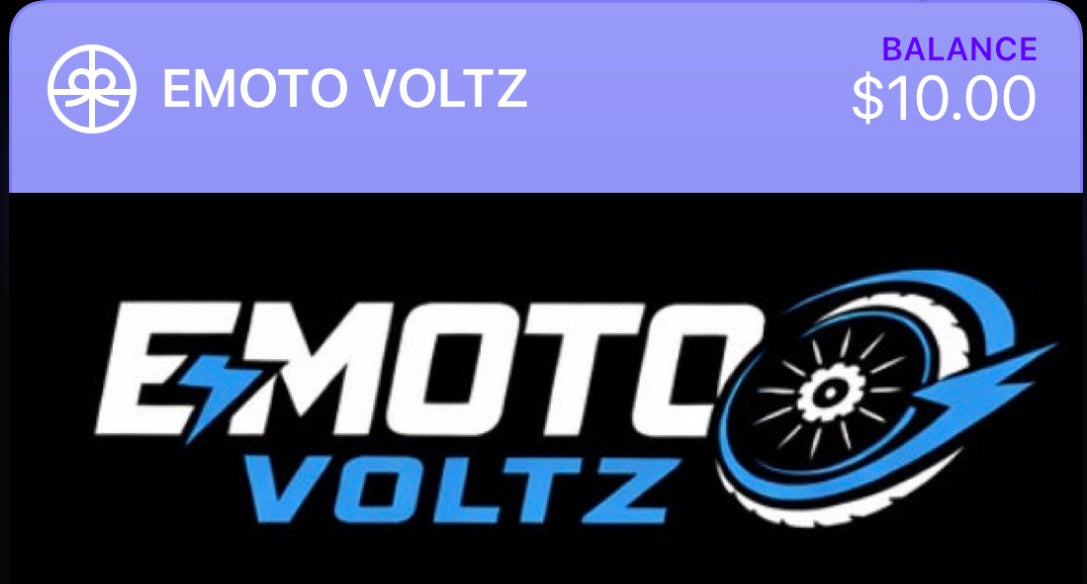 🎁 EMOTO VOLTZ | Gift Card